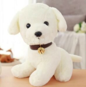 Lavara Soft Sitting Dog Soft Toy for Kids, Puppy Soft Toys Stuffed Animals 25 Cm - 25 cm
