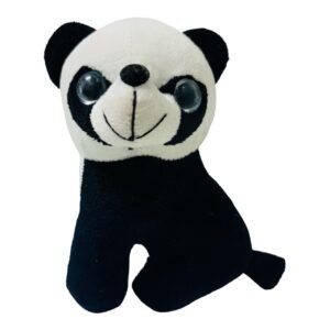 Lavara Stuffed Baby Panda Sitting Soft Toy | Panda Lovers Black and White - 15 cm - 15 cm