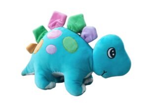 Lavara Dinosaur Stuffed Animals, Plush Toys for Children, Kids Soft Toys, Blue - 50 cm